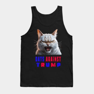 Cats Against Trump Tank Top